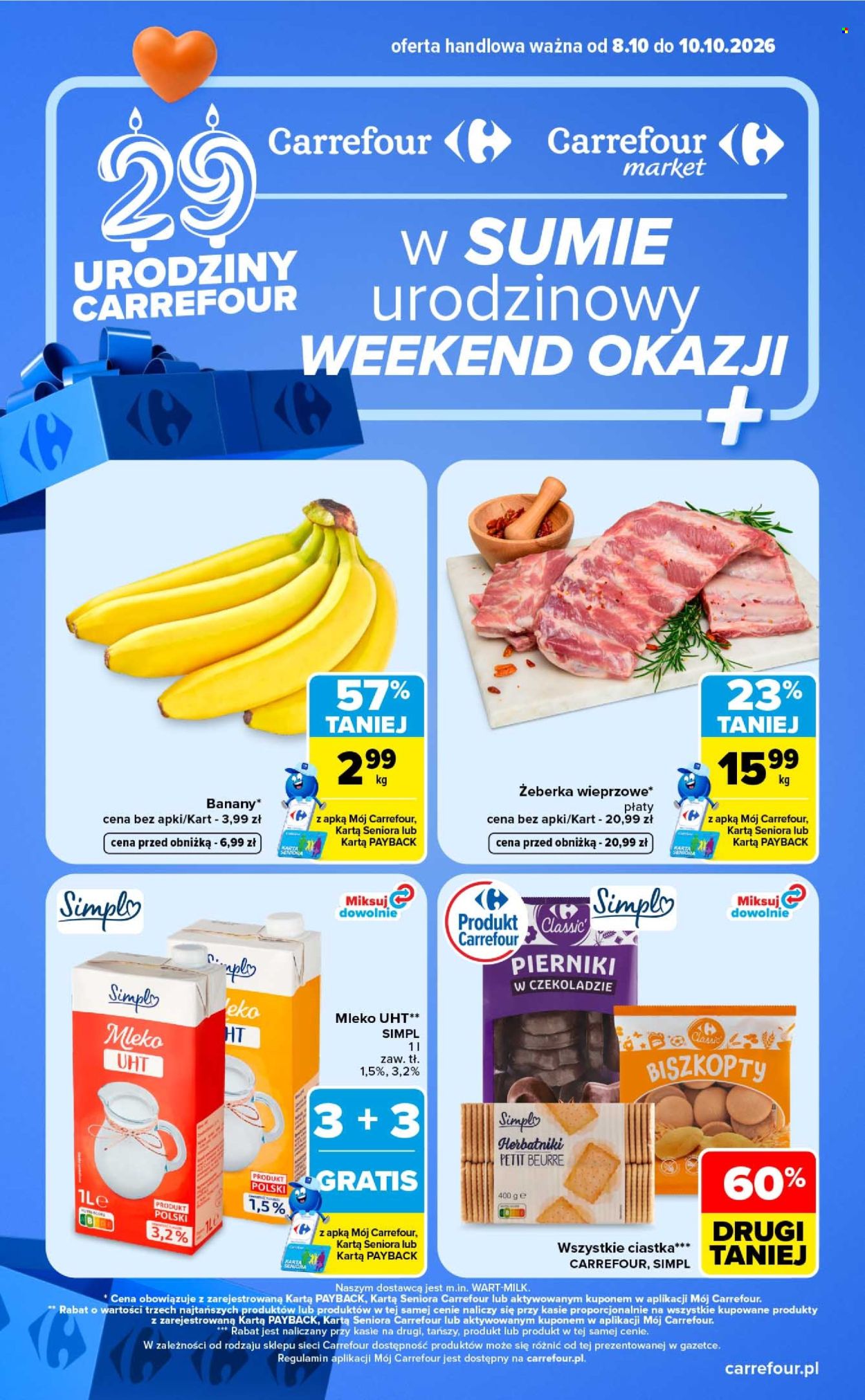 Gazetka Carrefour - 8.10.2026. - 10.10.2026.. Strona 1