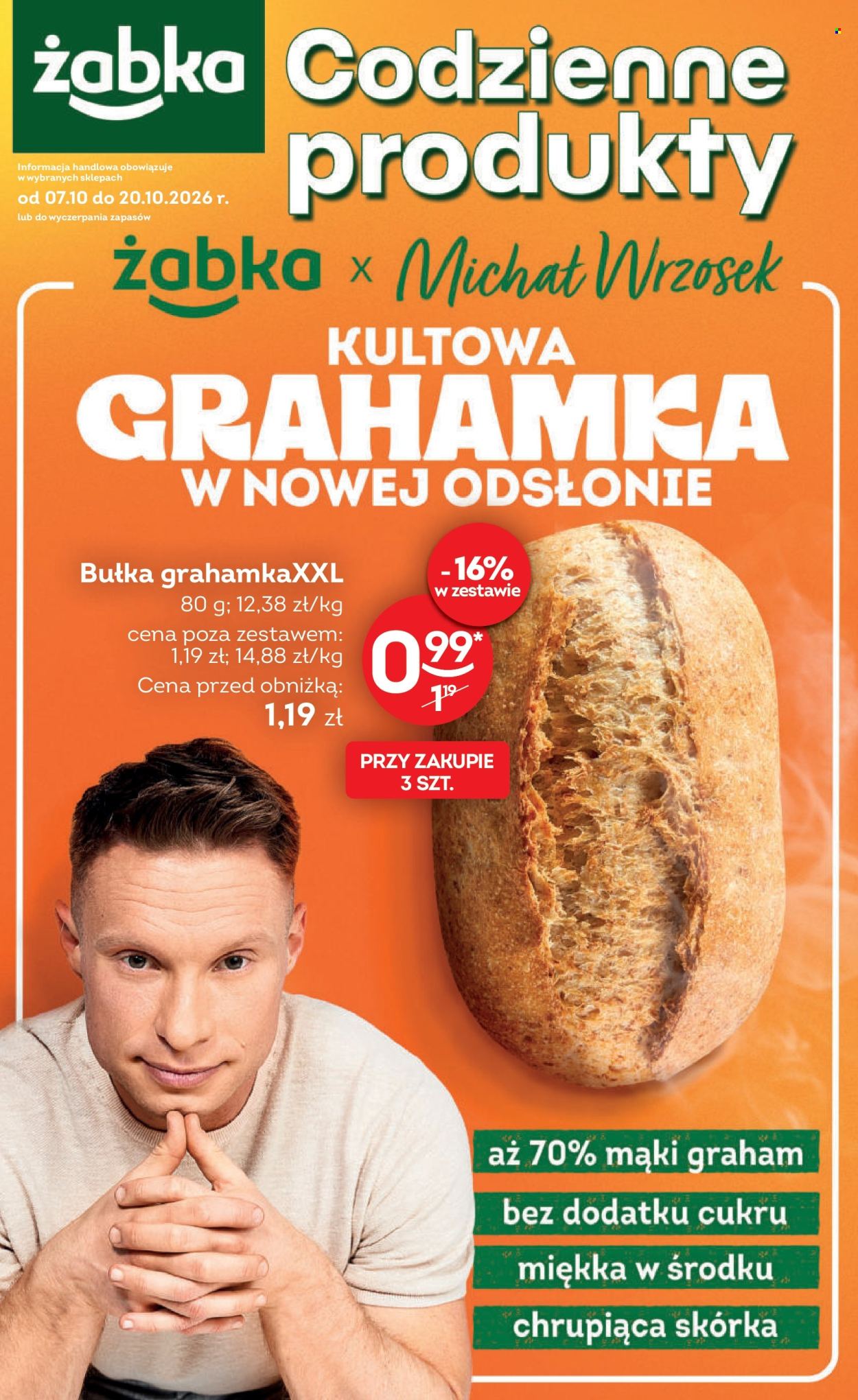 Gazetka Żabka - 7.10.2026. - 20.10.2026.. Strona 1
