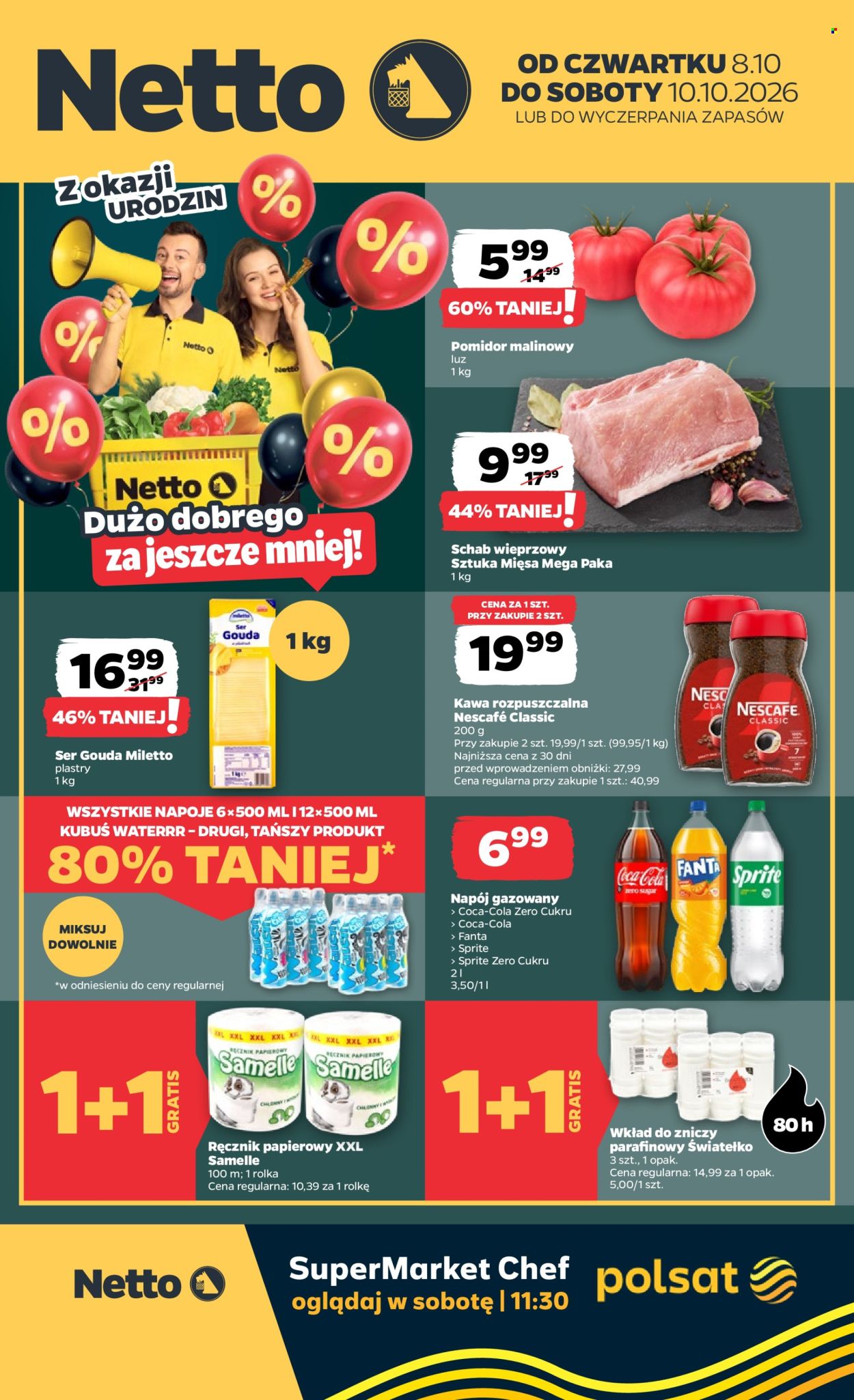 Gazetka Netto - 8.10.2026. - 10.10.2026.. Strona 1