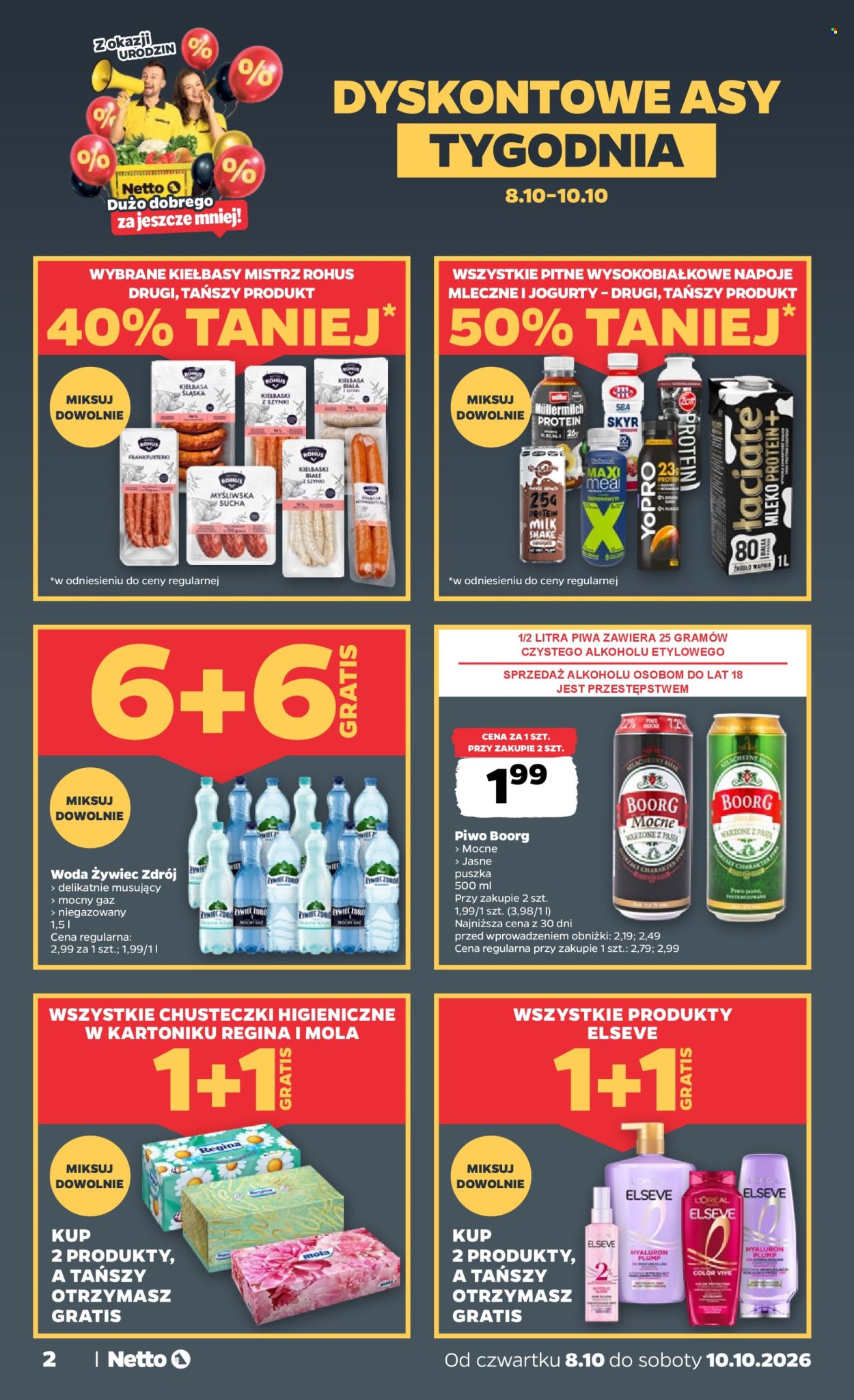 Gazetka Netto - 8.10.2026. - 10.10.2026.. Strona 2