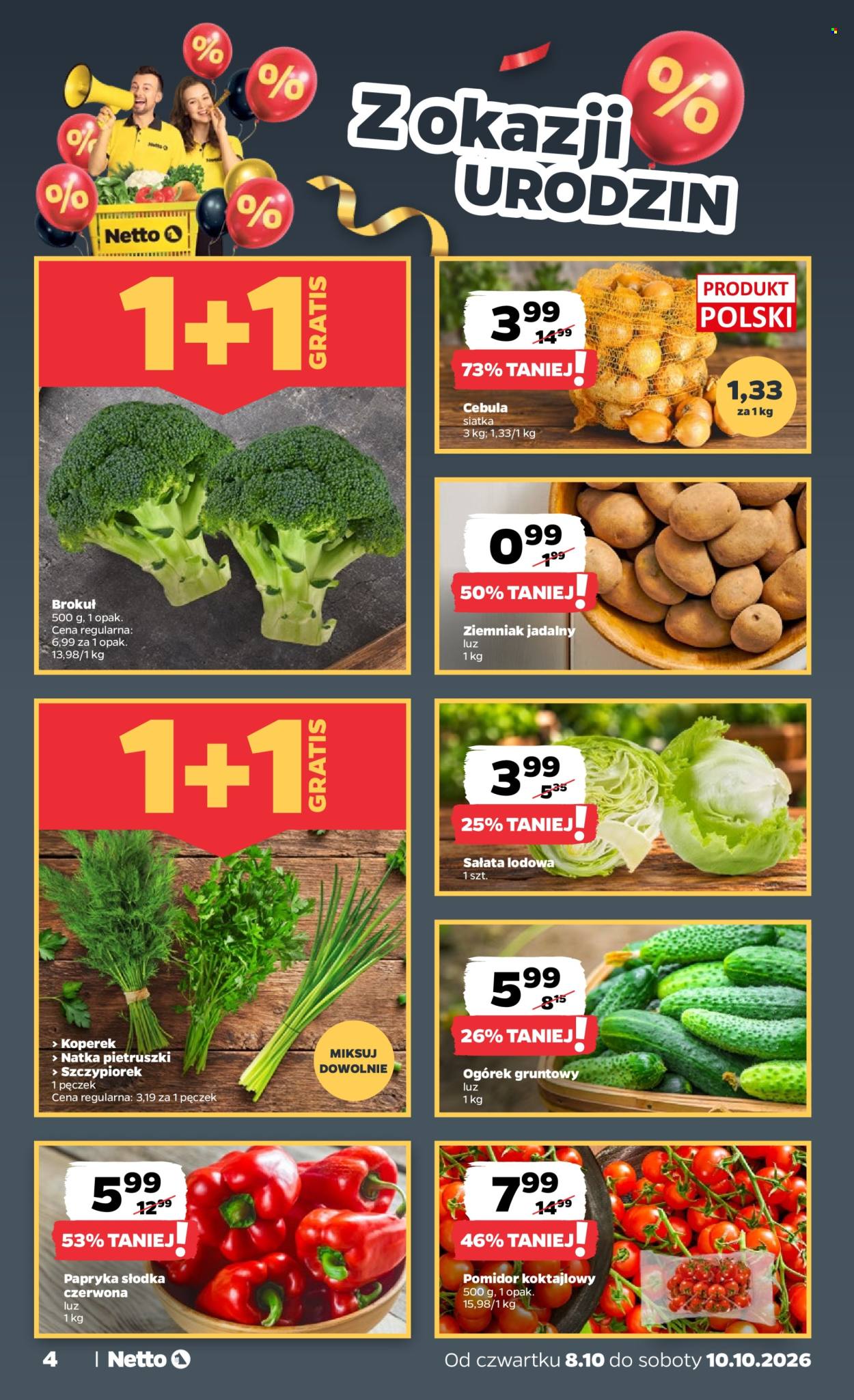 Gazetka Netto - 8.10.2026. - 10.10.2026.. Strona 4