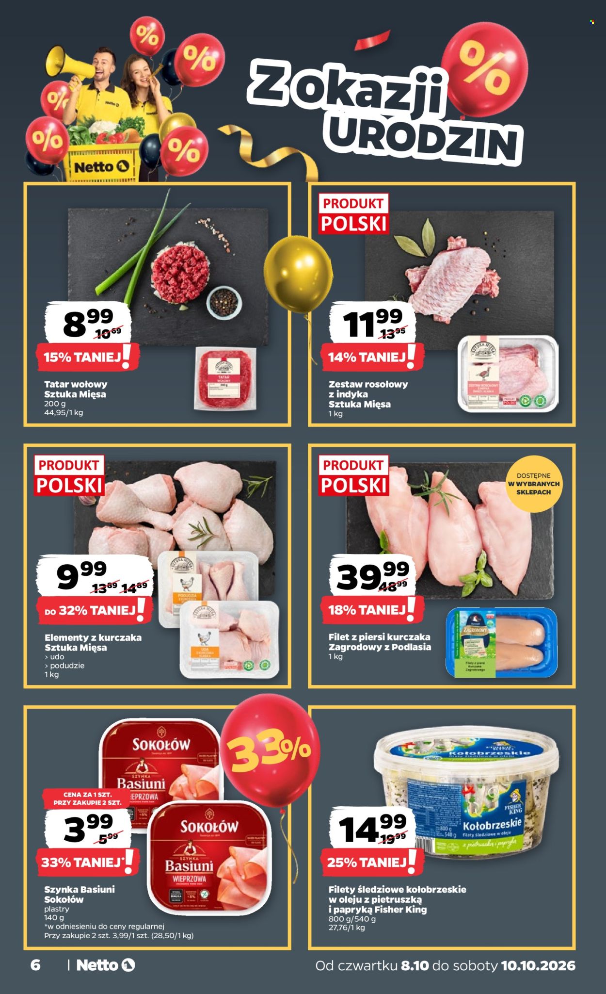 Gazetka Netto - 8.10.2026. - 10.10.2026.. Strona 6