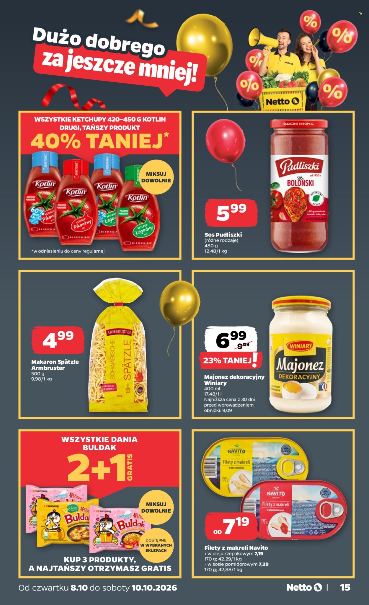 Gazetka Netto - 8.10.2026. - 10.10.2026.. Strona 15