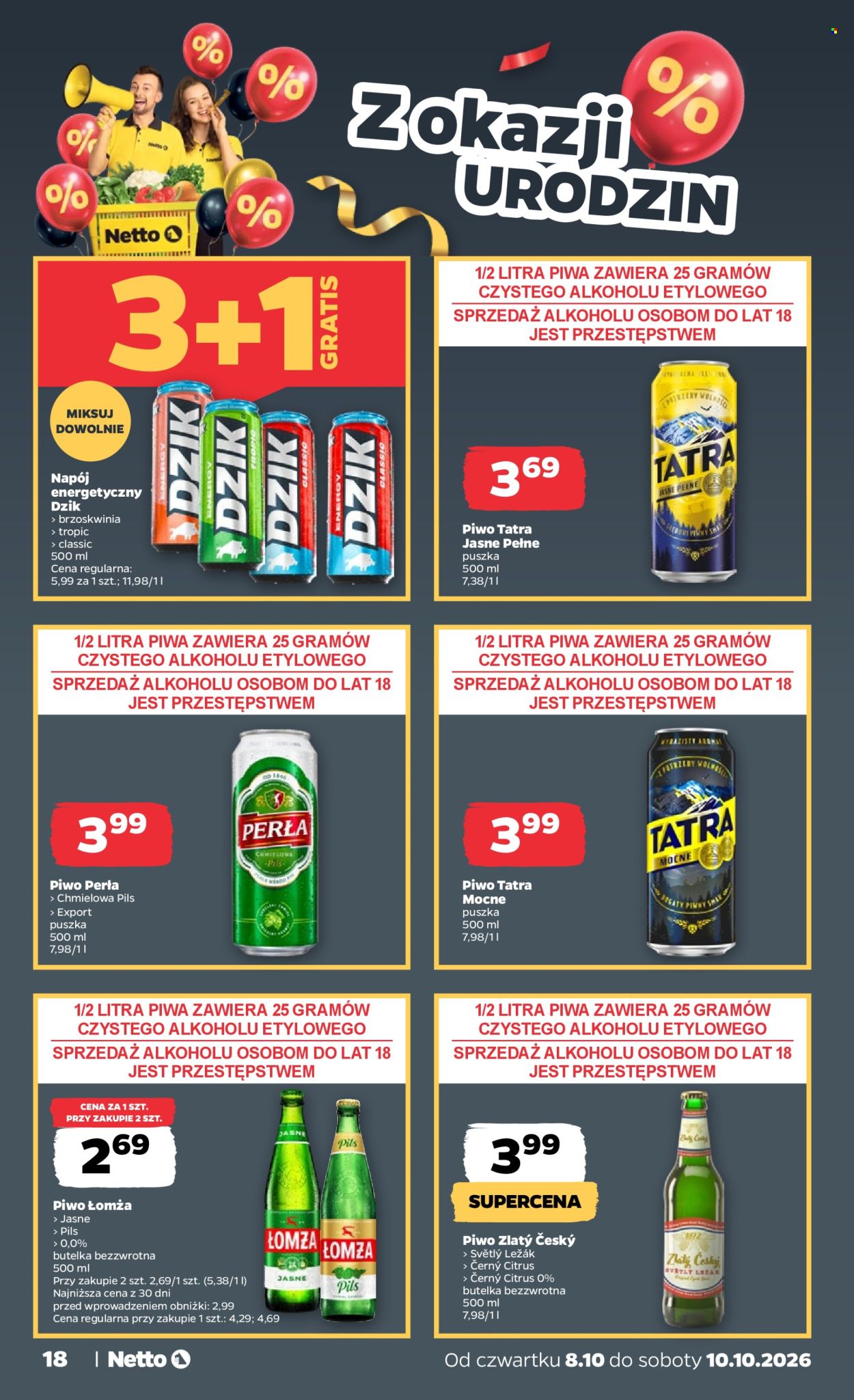 Gazetka Netto - 8.10.2026. - 10.10.2026.. Strona 18