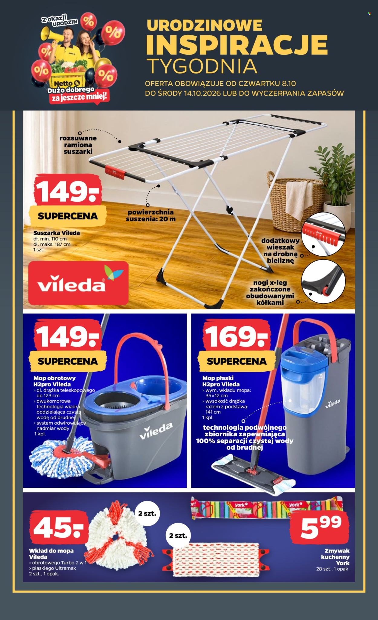 Gazetka Netto - 8.10.2026. - 14.10.2026.. Strona 1