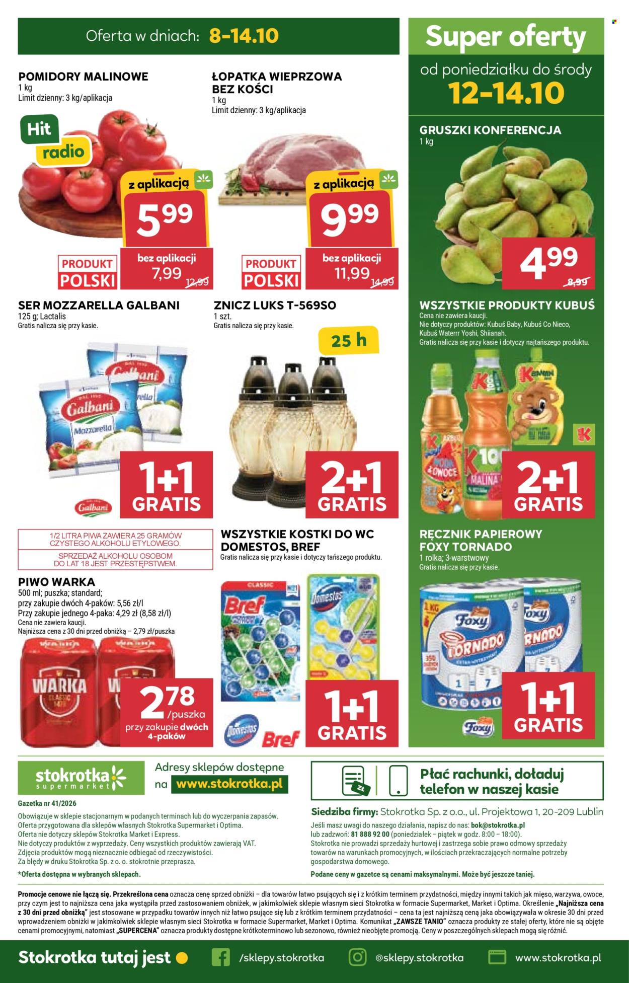 Gazetka Stokrotka Supermarket - 8.10.2026. - 14.10.2026.. Strona 50