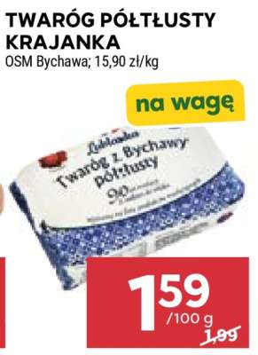 Twaróg półtłusty – krajanka