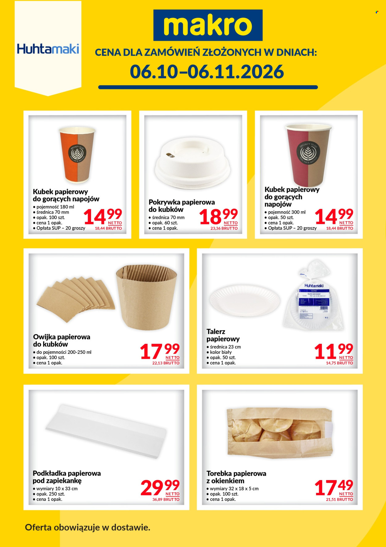 Gazetka Makro - 6.10.2026. - 6.11.2026.. Strona 1
