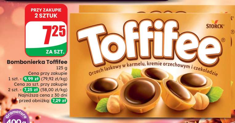 Bombonierka Toffifee
