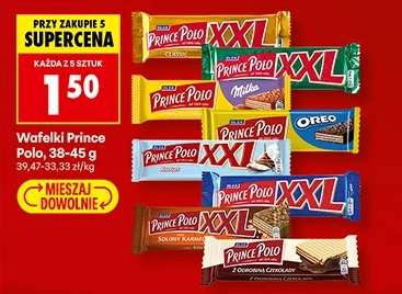 Wafelki Prince Polo, 38-45 g