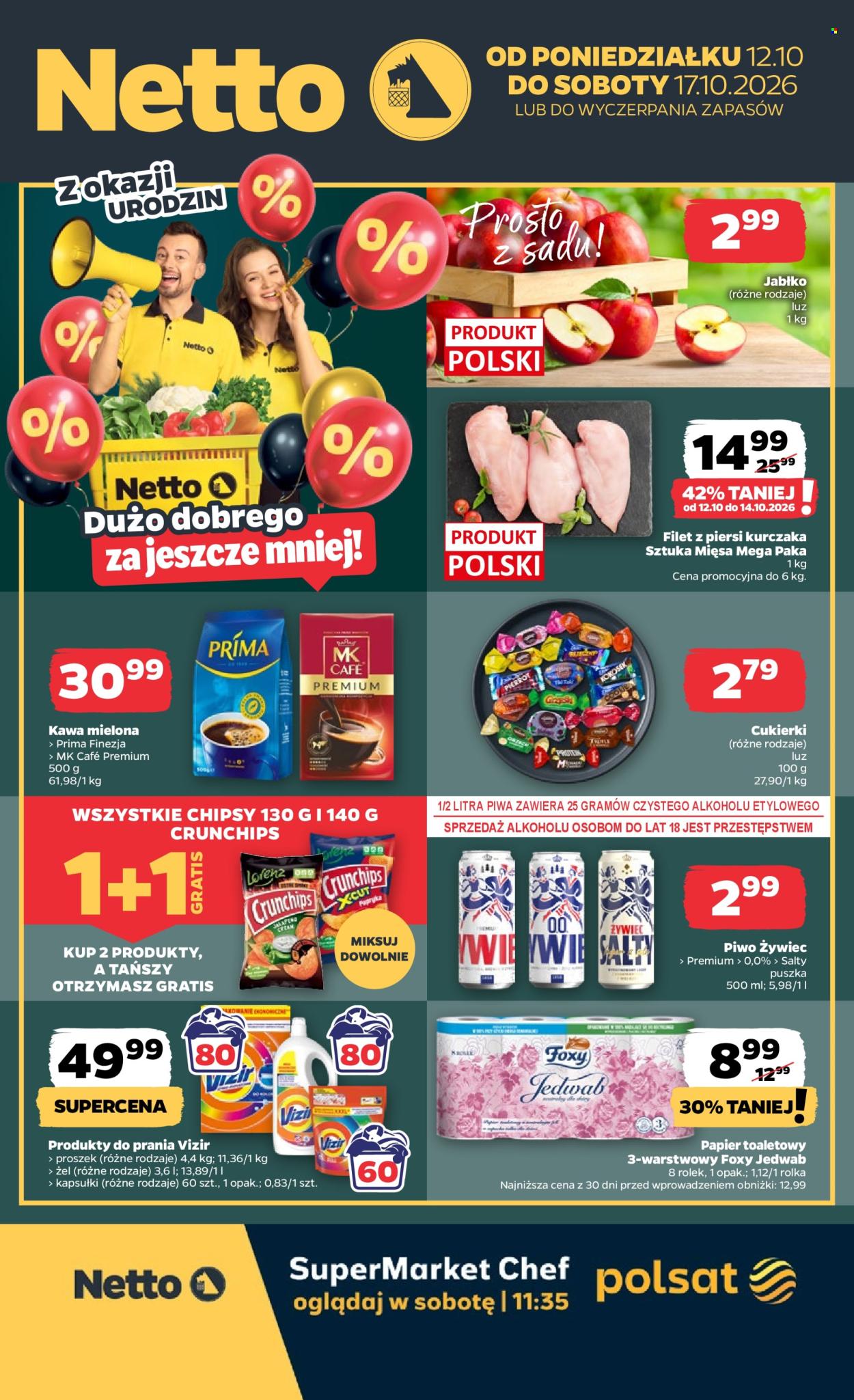 Gazetka Netto - 12.10.2026. - 17.10.2026.. Strona 1