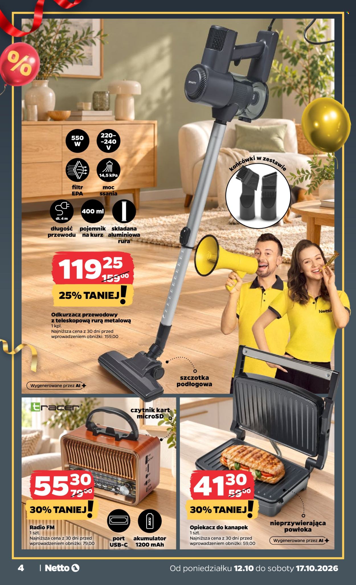 Gazetka Netto - 12.10.2026. - 17.10.2026.. Strona 4