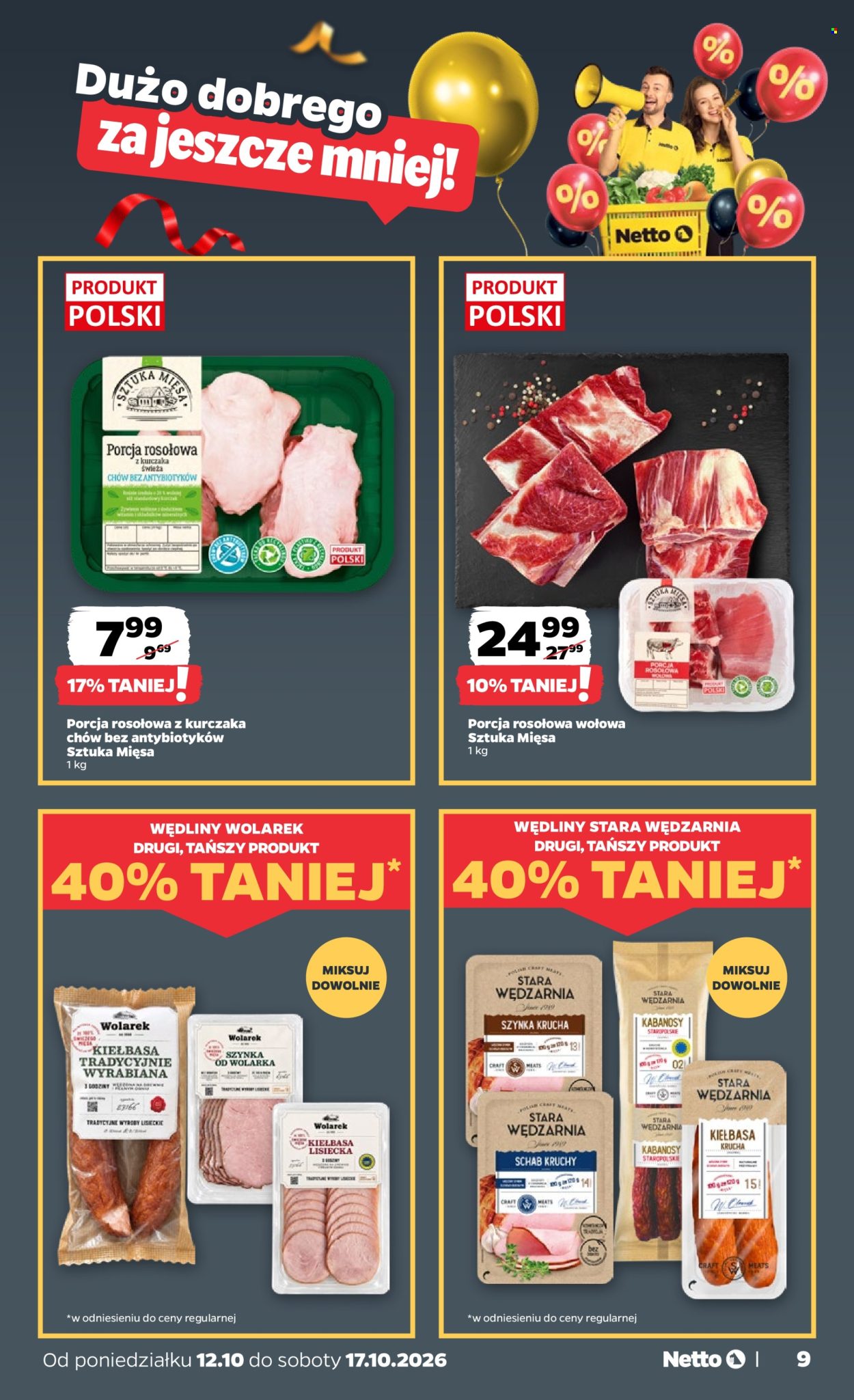 Gazetka Netto - 12.10.2026. - 17.10.2026.. Strona 9