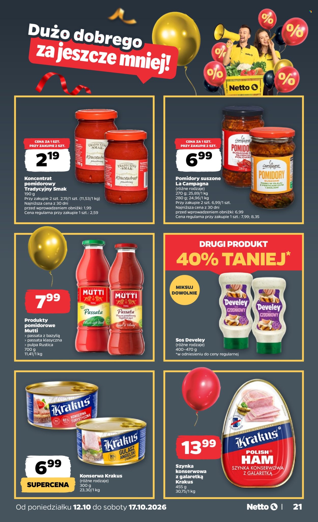 Gazetka Netto - 12.10.2026. - 17.10.2026.. Strona 21