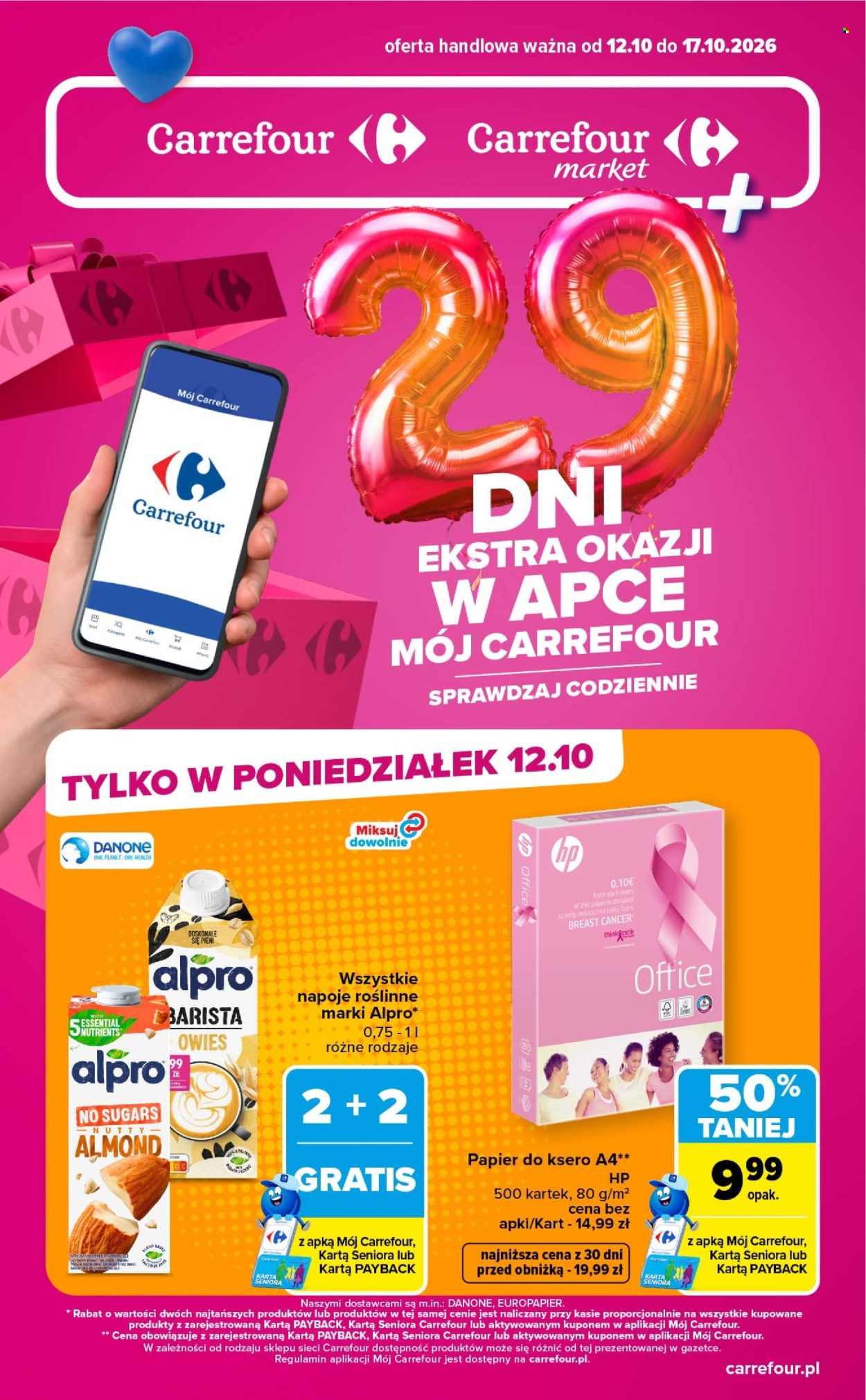 Gazetka Carrefour - 12.10.2026. - 17.10.2026.. Strona 1