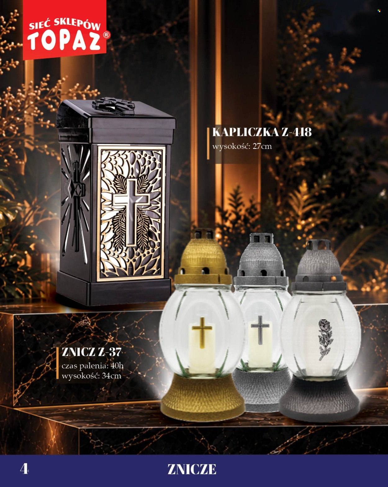 Gazetka Topaz - 9.10.2026. - 2.11.2026.. Strona 4