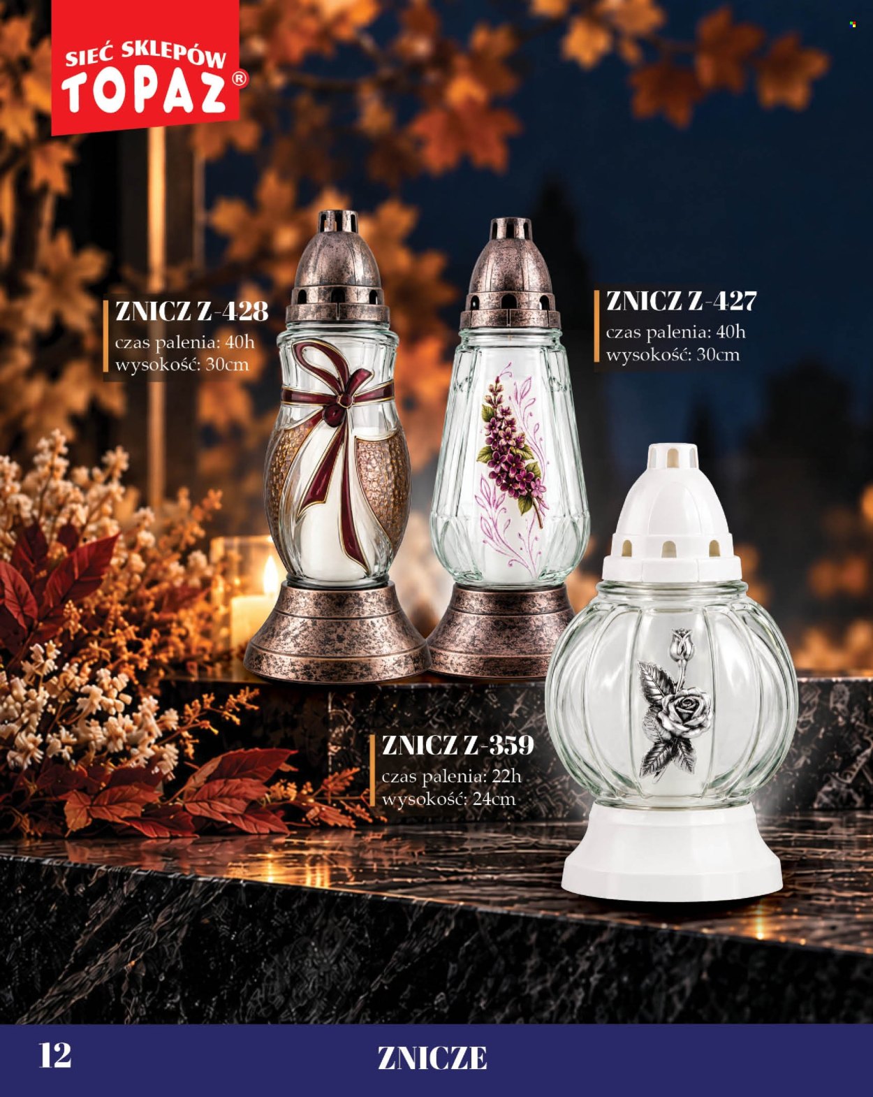 Gazetka Topaz - 9.10.2026. - 2.11.2026.. Strona 12