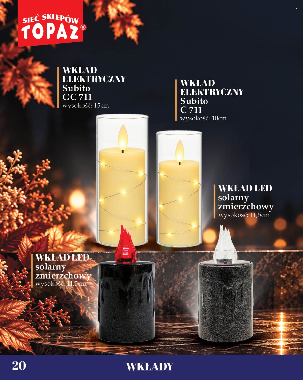 Gazetka Topaz - 9.10.2026. - 2.11.2026.. Strona 20