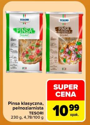 Pinsa klasyczna, pełnoziarnista