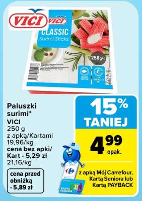 Paluszki Surimi