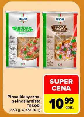Pinsa klasyczna, pełnoziarnista
