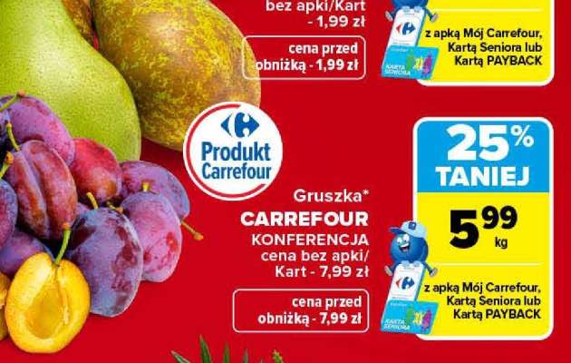 Gruszka CARREFOUR KONFERENCJA