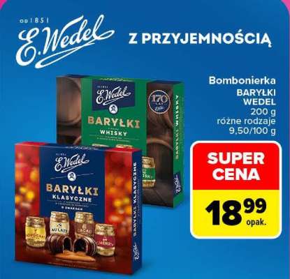 Bombonierka Baryłki Wedel*
