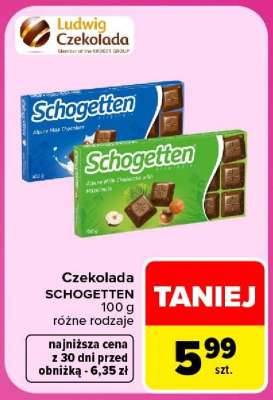 Czekolada Schogetten**