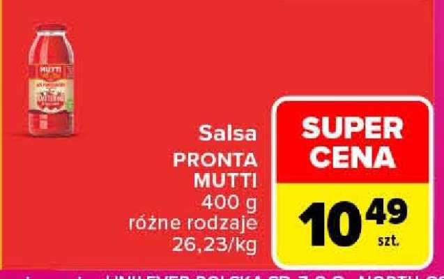 Salsa PRONTA MUTTI