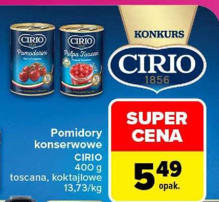 Pomidory konserwowe