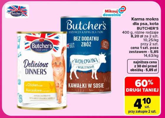 Karma mokra dla psa, kota BUTCHER'S