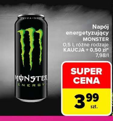 Napój energetyzujący Monster