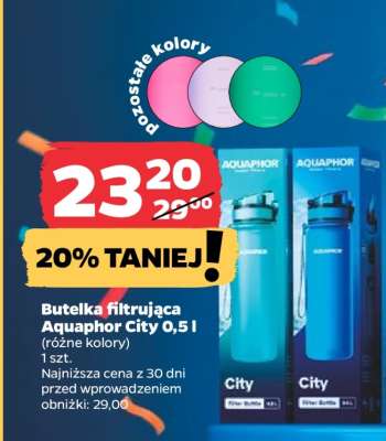 BUTELKA FILTRUJĄCA AQUAPHOR CITY 0,5 L