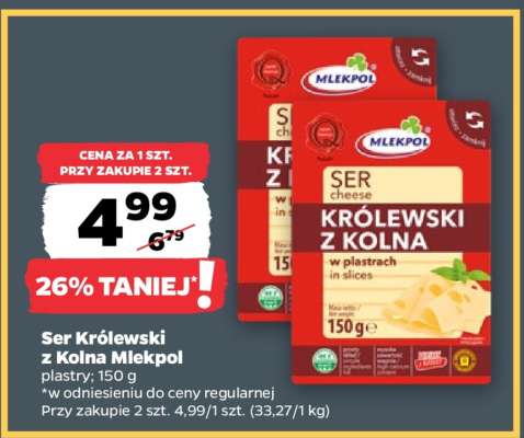 Ser królewski z Kolna Mlekpol