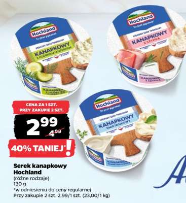 Serek kanapkowy Hochland
