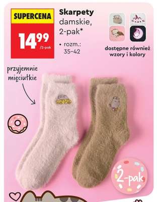 Skarpety damskie, 2-pak