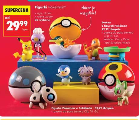 Zestaw 2 figurek Pokémon