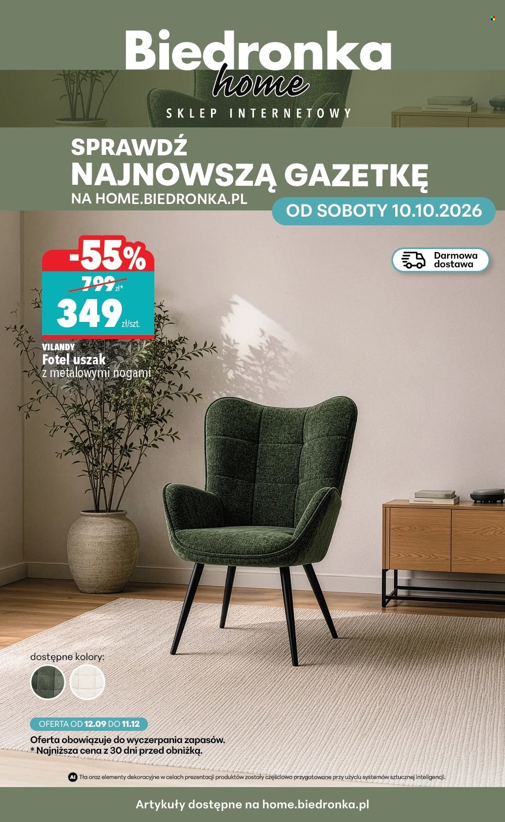 Gazetka Biedronka - 10.10.2026. - 31.10.2026.. Strona 1