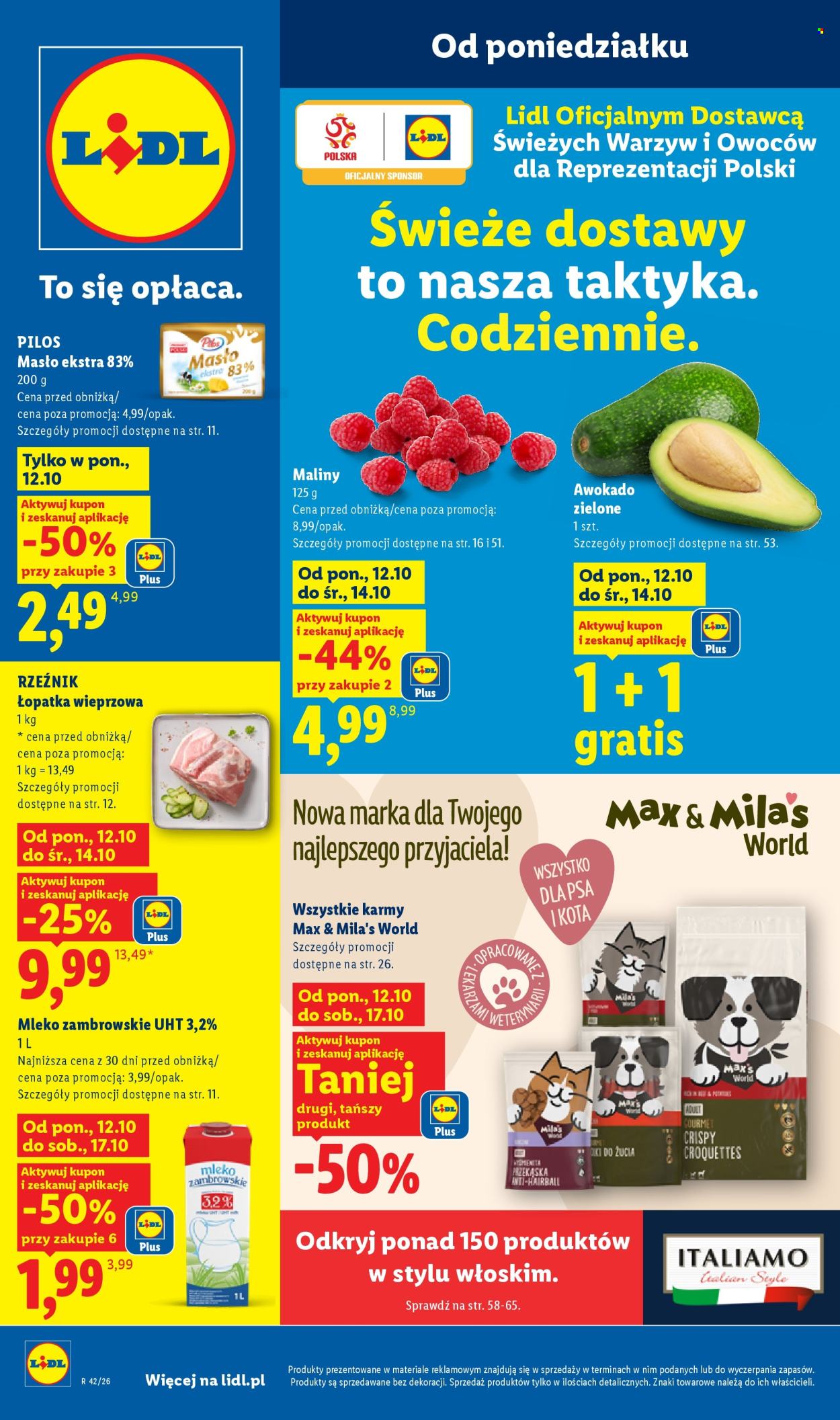 Gazetka Lidl - 12.10.2026. - 17.10.2026.. Strona 1