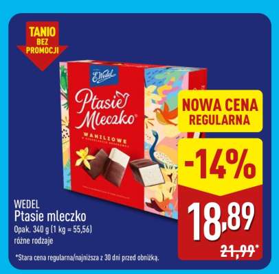 WEDEL Ptasie Mleczko