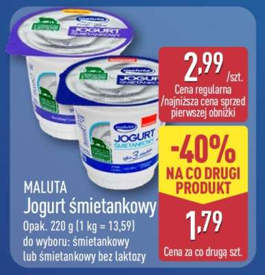 MALUTA Jogurt śmietankowy