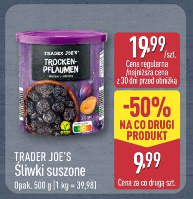TRADER JOE’S Śliwki suszone