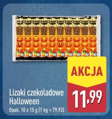 Lizaki czekoladowe Halloween