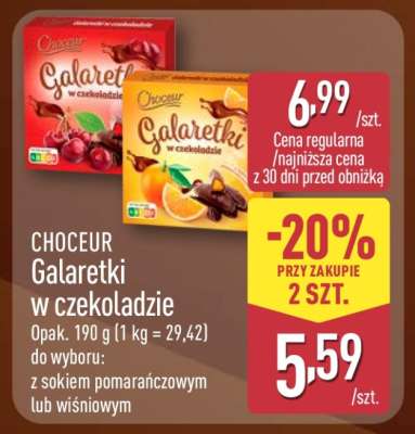 CHOCEUR Galaretki w czekoladzie