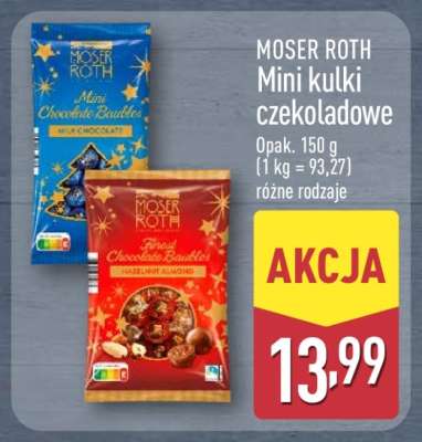 MOSER ROTH Mini kulki czekoladowe