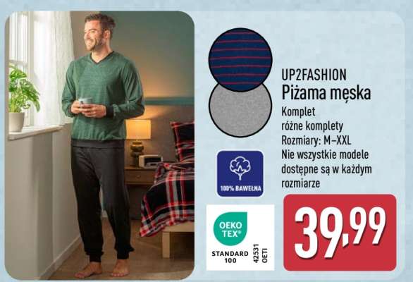 UP2FASHION Pizama męska