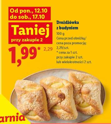 Drożdżówka z budyniem