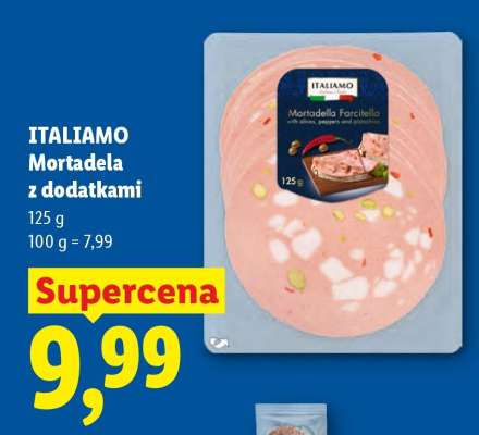 Italiamo Mortadela z dodatkami