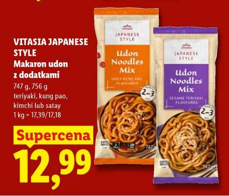 VITASIA JAPANESE STYLE Makaron udon z dodatkami