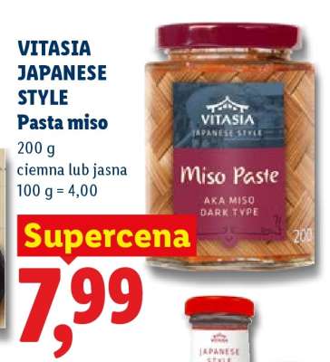 VITASIA JAPANESE STYLE Pasta miso